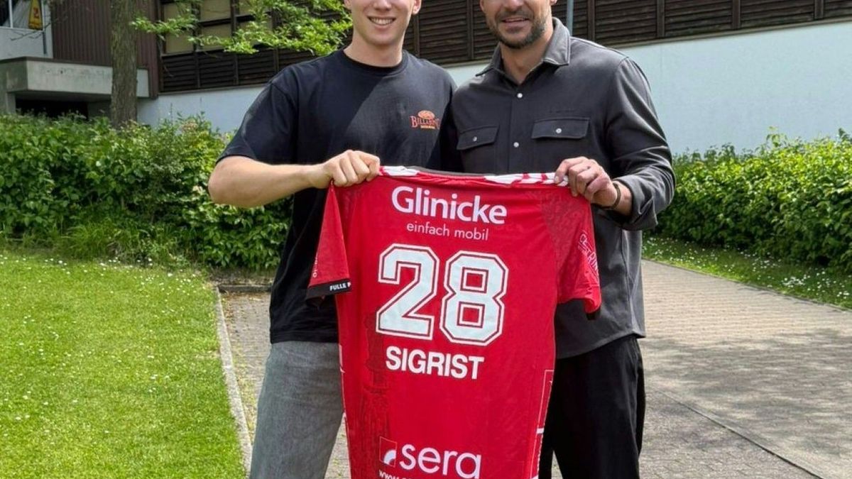 Ab 2026 im Melsunger Trikot: Luca Sigrist (l.)