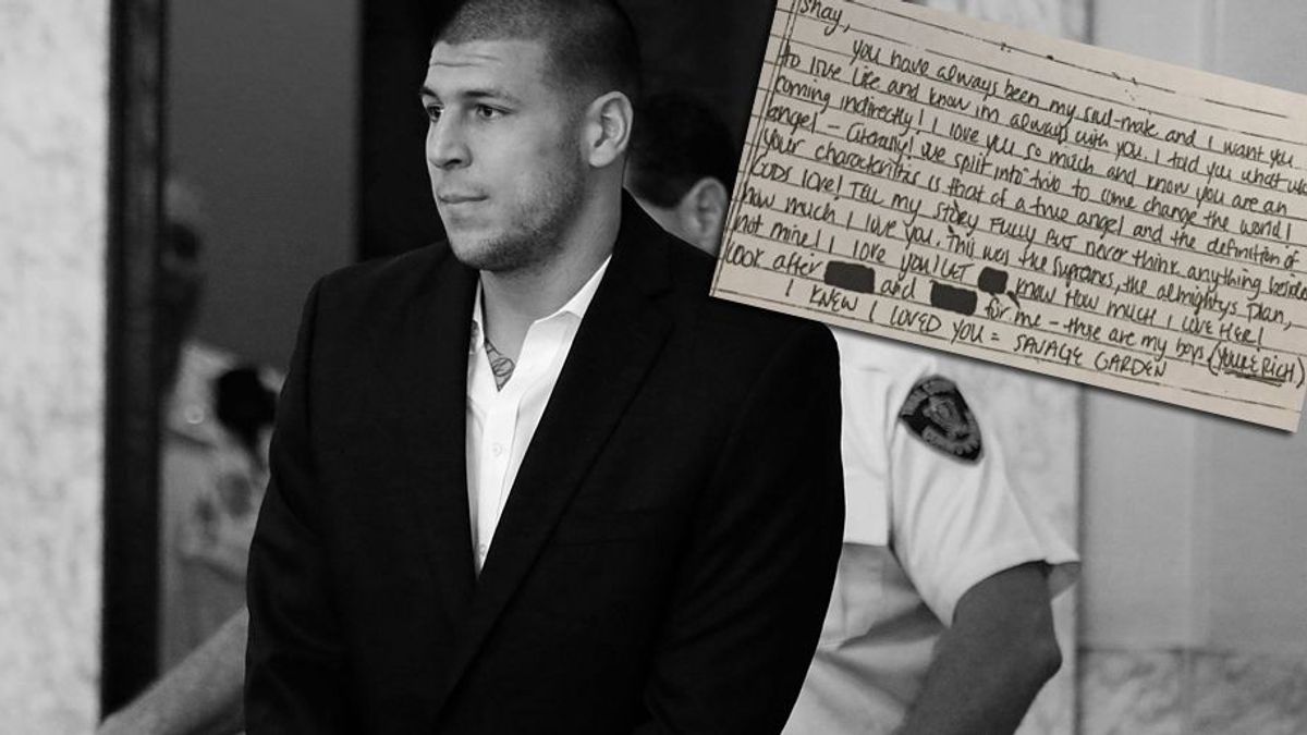 Aaron Hernandez Abschiedsbrief