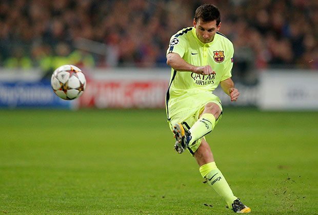 
                <strong>Lionel Messi</strong><br>
                Zum Spieler des Turniers gewählt, läuft es bei Barcelona für Messi noch besser. Mittlerweile ist er der erfolgreichste Torschütze der Primera Divison und schoss in dieser Saison schon 15 Tore. Acht weitere Male traf er in der Königsklasse. 
              