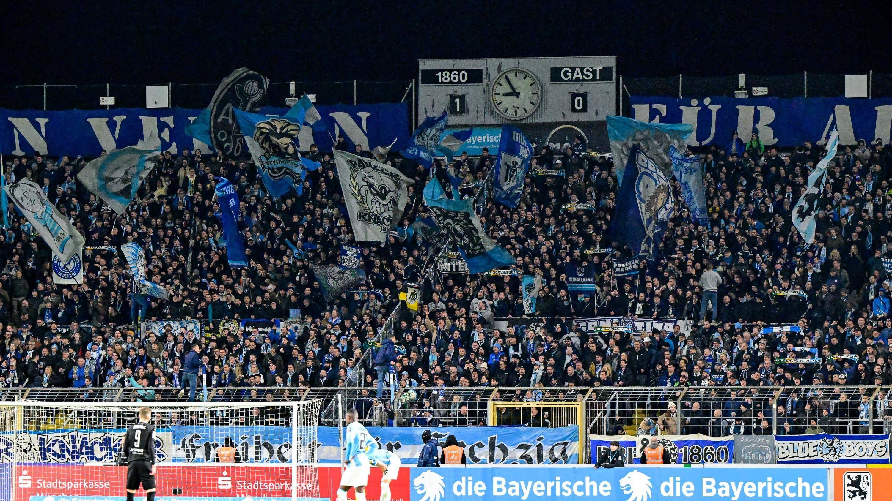<strong>22. Platz: TSV 1860 München - 672 Spiele</strong><br>Siege: 238<br>Unentschieden: 170<br>Niederlagen: 264