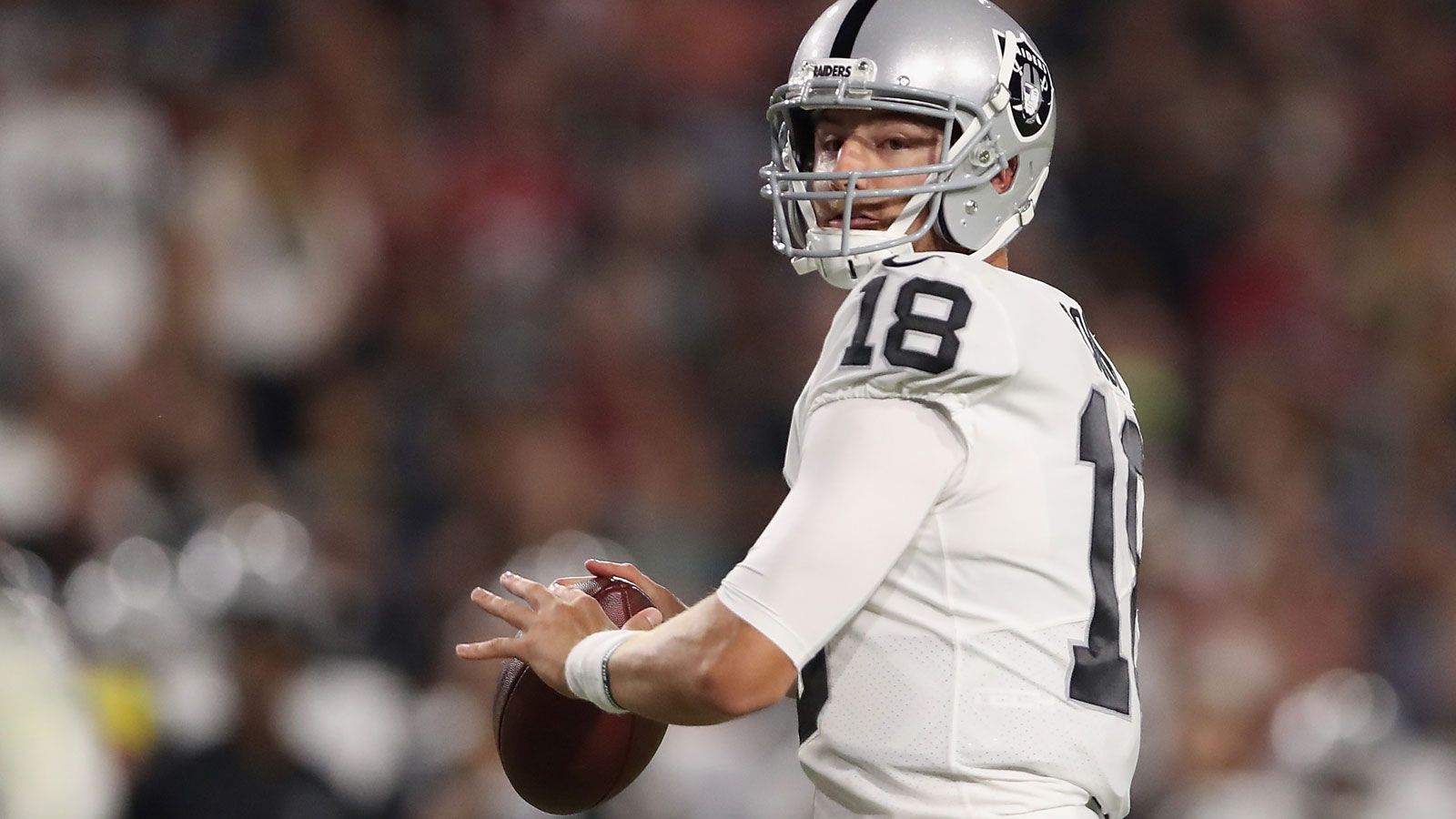 
                <strong>QB Connor Cook (Houston Roughnecks)</strong><br>
                Connor Cooks einziger NFL-Start ereignete sich ausgerechnet in den Playoffs der Saison 2016. Nachdem Derek Carr und Matt McGloin verletzt ausgefallen waren, schlug die Stunde des Quarterbacks. Doch die Bühne war zu groß für Cook. Er brachte lediglich 18 von 45 Pässen für 161 Yards an. Neben einem Touchdown unterliefen ihm drei Interceptions. Anschließend folgten Stationen im Practice Squad der Carolina Panthers, Cincinnati Bengals und Detroit Lions.
              