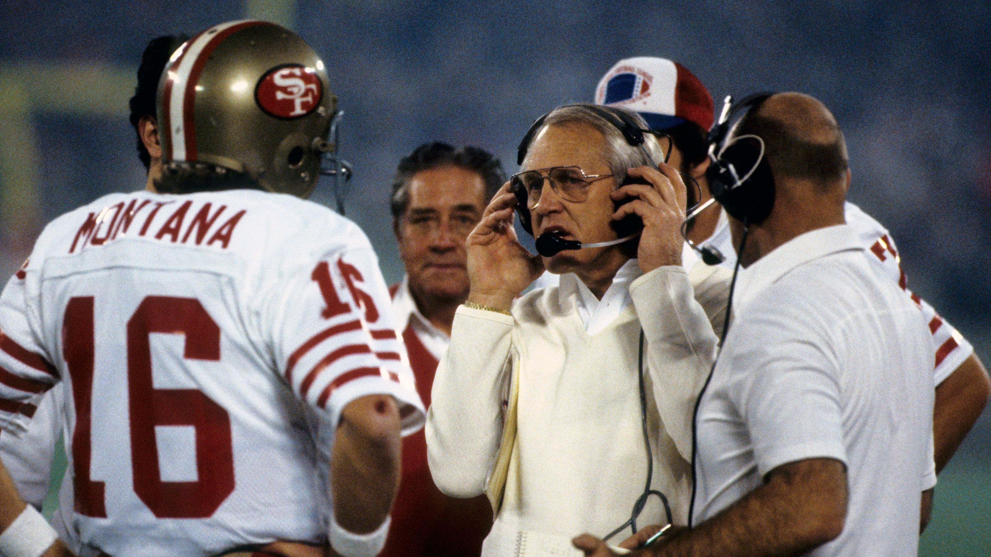 <strong>San Francisco 49ers: Bill Walsh - 10 Jahre</strong><br>Amtszeit: 1979-1988<br>Spiele als Head Coach: 166