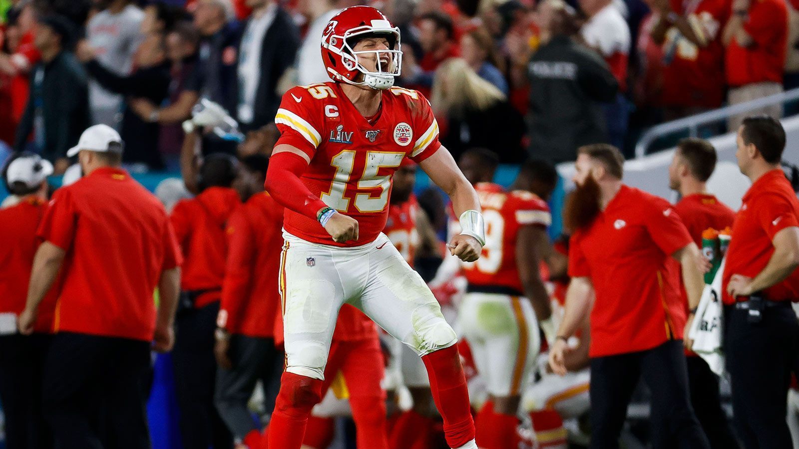 
                <strong>Kansas City Chiefs</strong><br>
                Overall Ratings:Patrick Mahomes – 99 - Travis Kelce – 98 - Tyreek Hill – 96 - Mitchell Schwartz – 94 - Tyrann Mathieu – 93 - Chris Jones – 92 - Harrison Butker -85 - Clyde Edwards-Helaire - 83 -Frank Clark – 82 - Damien Williams – 82 -
              