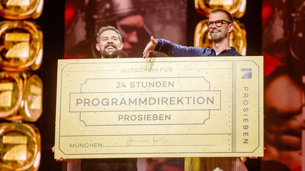 Gutschein-Gewinner: Joko und Klaas werden zu ProSieben-Programm-Direktoren für einen Tag.