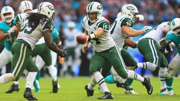 
                <strong>New York Jets</strong><br>
                Platz 9: New York Jets. Coach Todd Bowles kann sich auf seine Defense verlassen - und auf Quarterback Ryan Fitzpatrick. Auch gegen die Jaguars behielt der Passgeber einen kühlen Kopf und sorgte für den nächsten Jets-Sieg. 
              