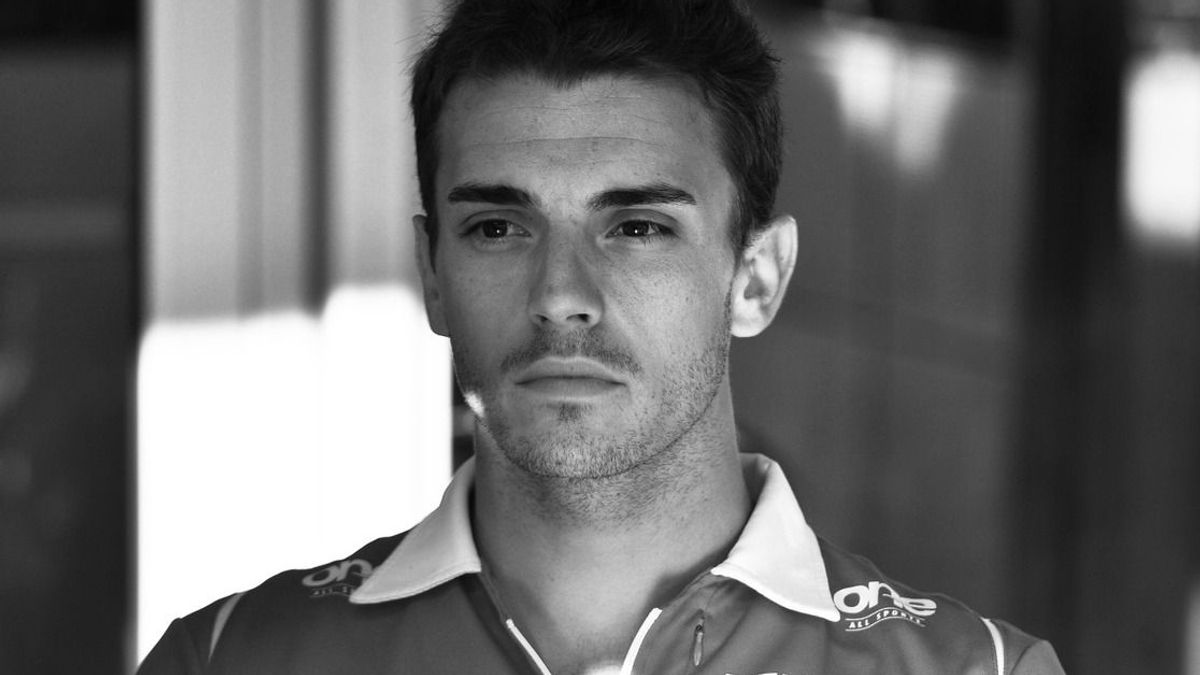 Der 2015 verstorbene Formel-1-Fahrer Jules Bianchi in der Saison 2014