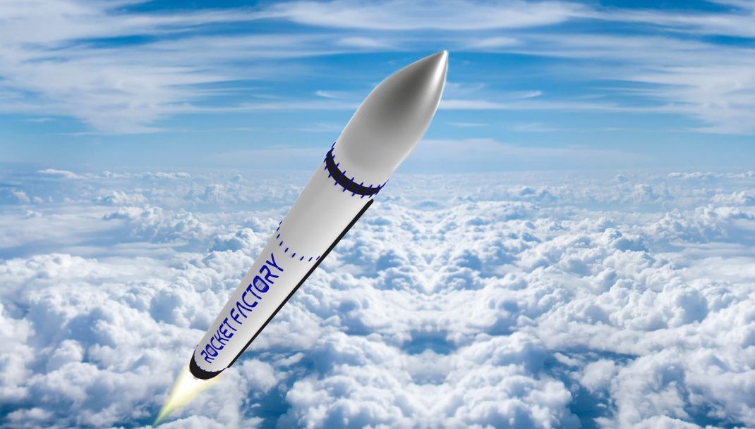 Auch die Rakete der Rocket Factory Augsburg könnte eines Tages Kleinsatelliten zur Erdbeobachtung ins All transportieren. Sie soll frühestens Ende 2022 abheben.