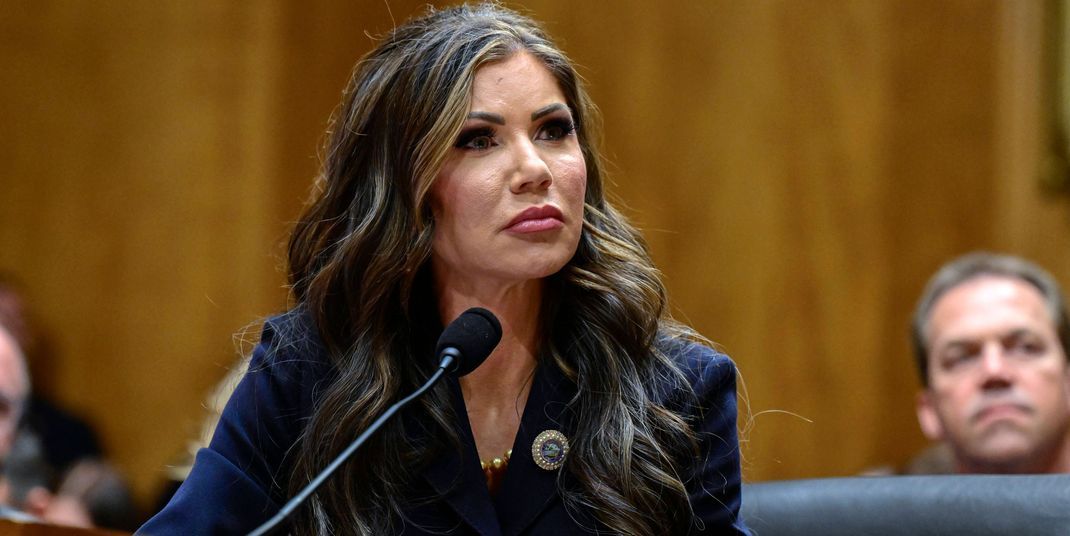 Kristi Noem.