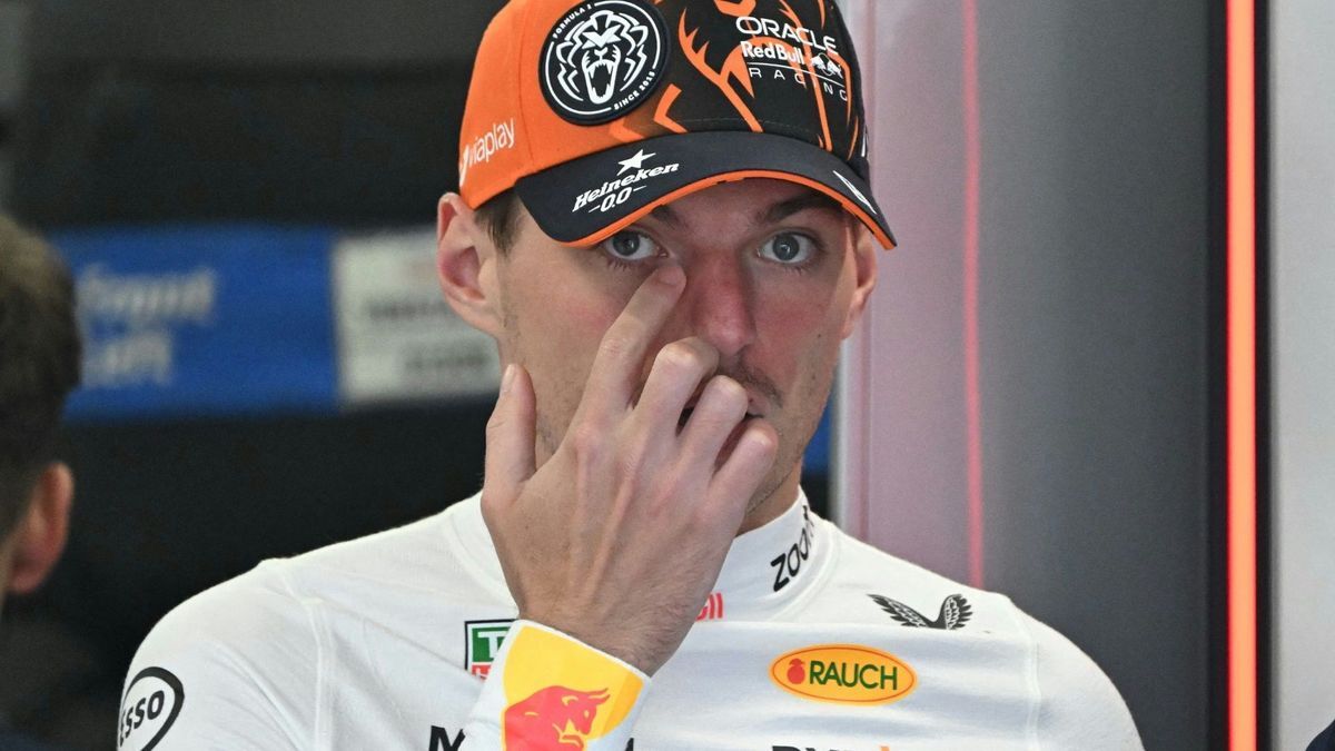 Kriselnder Formel-1-Weltmeister: Max Verstappen