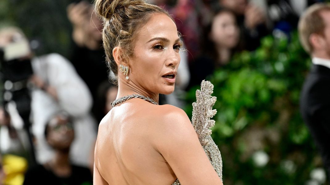 Hollywood-Star Jennifer Lopez auf dem roten Teppich.