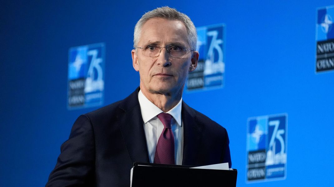 Nato-Generalsekretär Jens Stoltenberg leitete die Sitzung des Nato-Ukraine-Rats. (Archivbild)