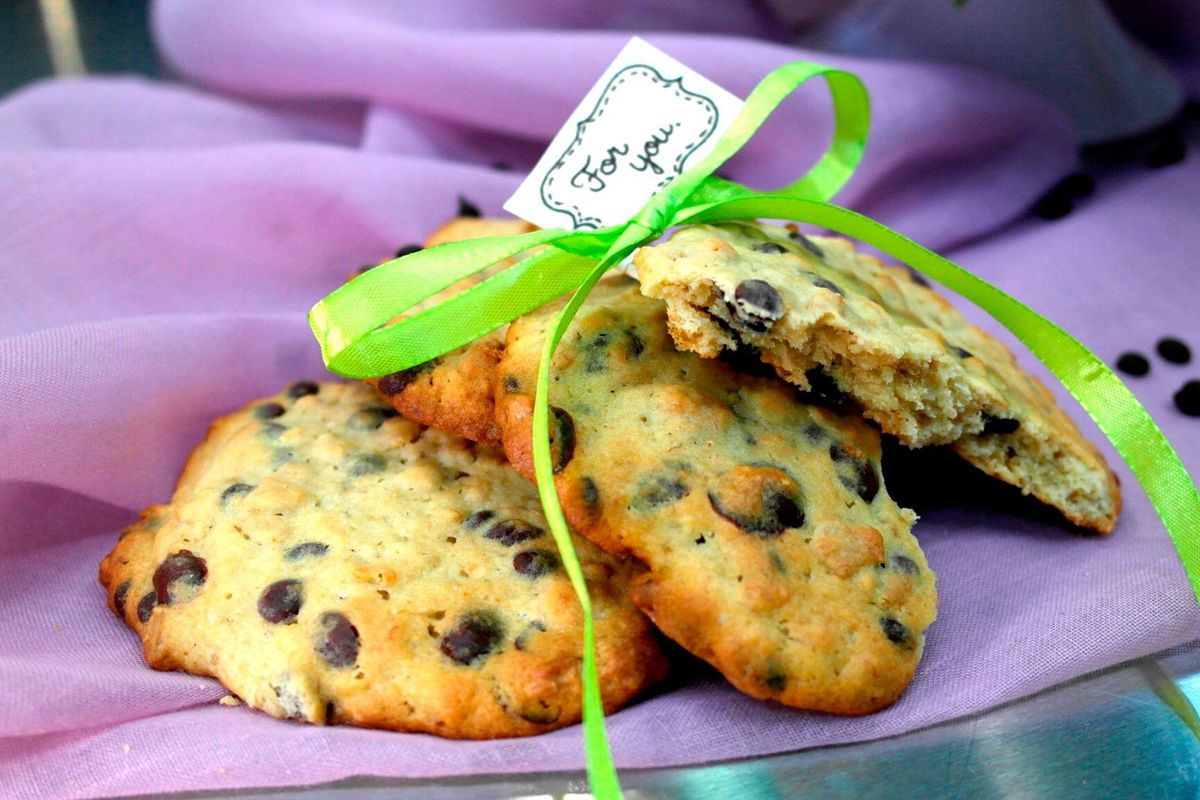 Chocolate-Chips-Banana-Mookies: Das Rezept aus Enie backt 