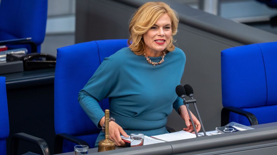 Bundestagspräsidentin Julia Klöckner spricht sich für eine Frau als nächste Bundespräsidentin aus.