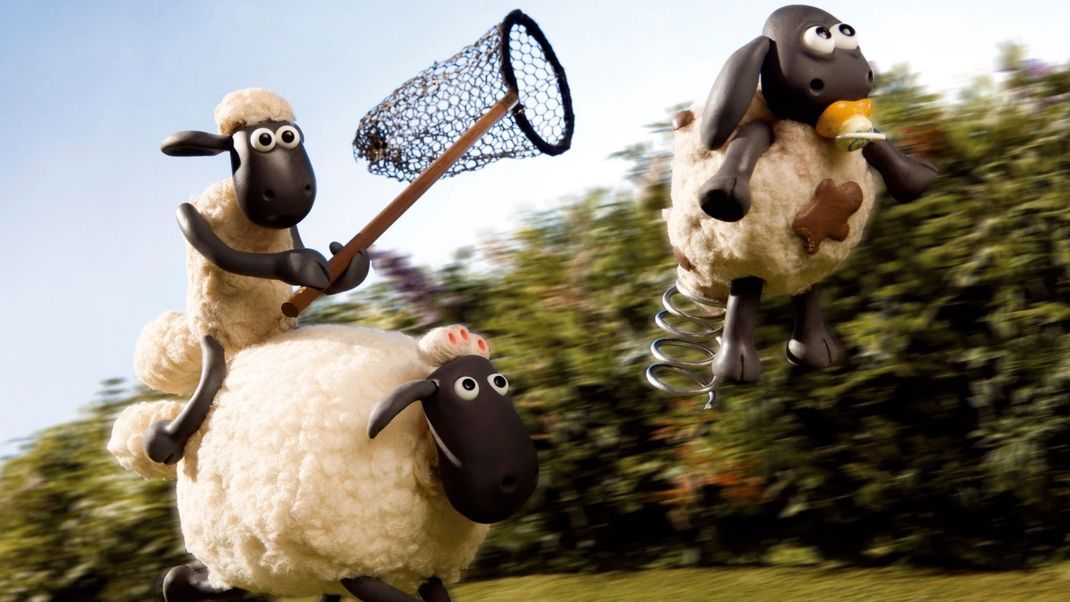 Langeweile? Nicht für Shaun das Schaf und seine Freund:innen in "Shaun das Schaf - Der Film".