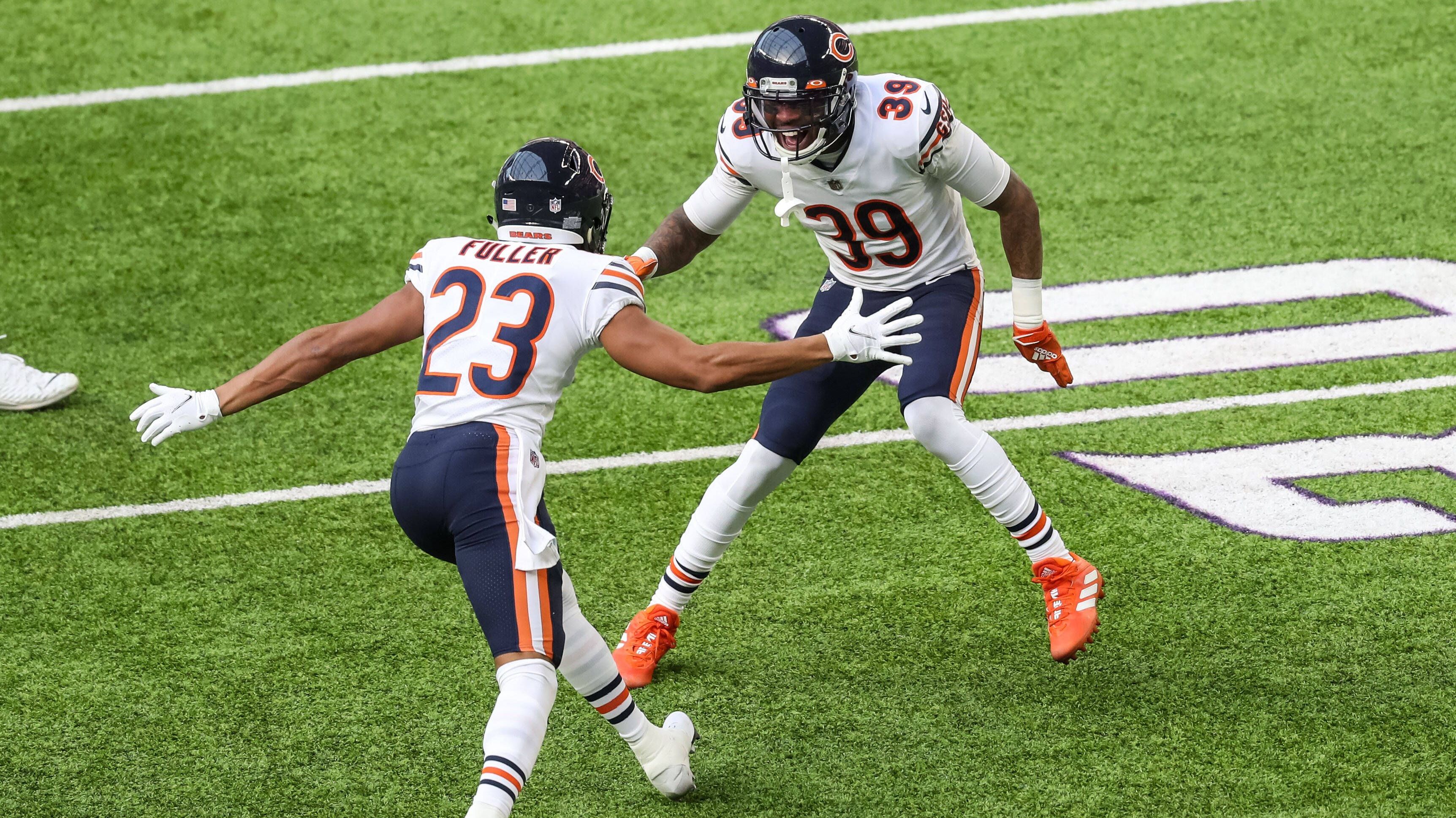 <strong>Platz 8 (geteilt): Chicago Bears - 7</strong><br>Eddie Jackson (2017) - 2 Pro Bowls<br>Tarik Cohen (2017) - 1 Pro Bowl<br>Jordan Howard (2016) - 1 Pro Bowl<br>Jaylon Johnson (2020) - 2 Pro Bowl<br>Roquan Smith (2018) - 1 Pro Bowl<br>Mitchell Trubisky (2017) - 1 Pro Bowl<br>Cody Whitehair (2016) - 1 Pro Bowl