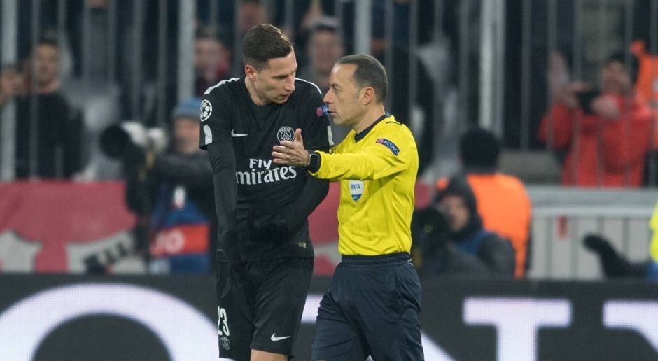 
                <strong>Julian Draxler</strong><br>
                Hinter dem Superstar-Trio im Angriff agiert Draxler etwas weniger spektakulär, verteilt die Bälle dafür zuverlässig. Bis auf einen harmlosen Distanzschuss ist vom Nationalspieler ganz vorne wenig zu sehen. ran-Note: 4
              