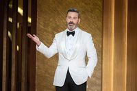 TV-Moderator Jimmy Kimmel ist mit seiner eigenen Show "Jimmy Kimmel Live!" ein erfolgreicher Star. 2024 moderiert er nun auch die Oscars - Sein viertes Mal bereits.