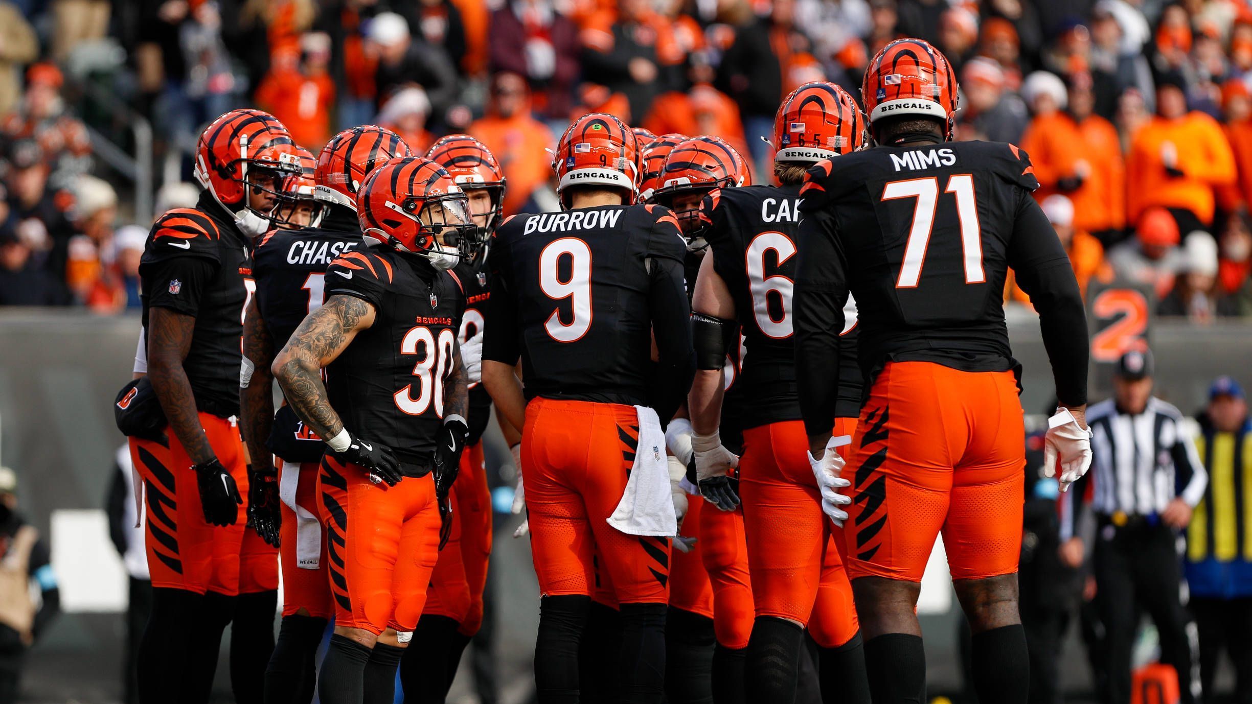 <strong>Cincinnati Bengals - 14.086 Kilometer</strong><br>Kürzeste Reise: 718 Kilometer (Cleveland Browns)<br>Weiteste Reise: 3.552 Kilometer (Denver Broncos)