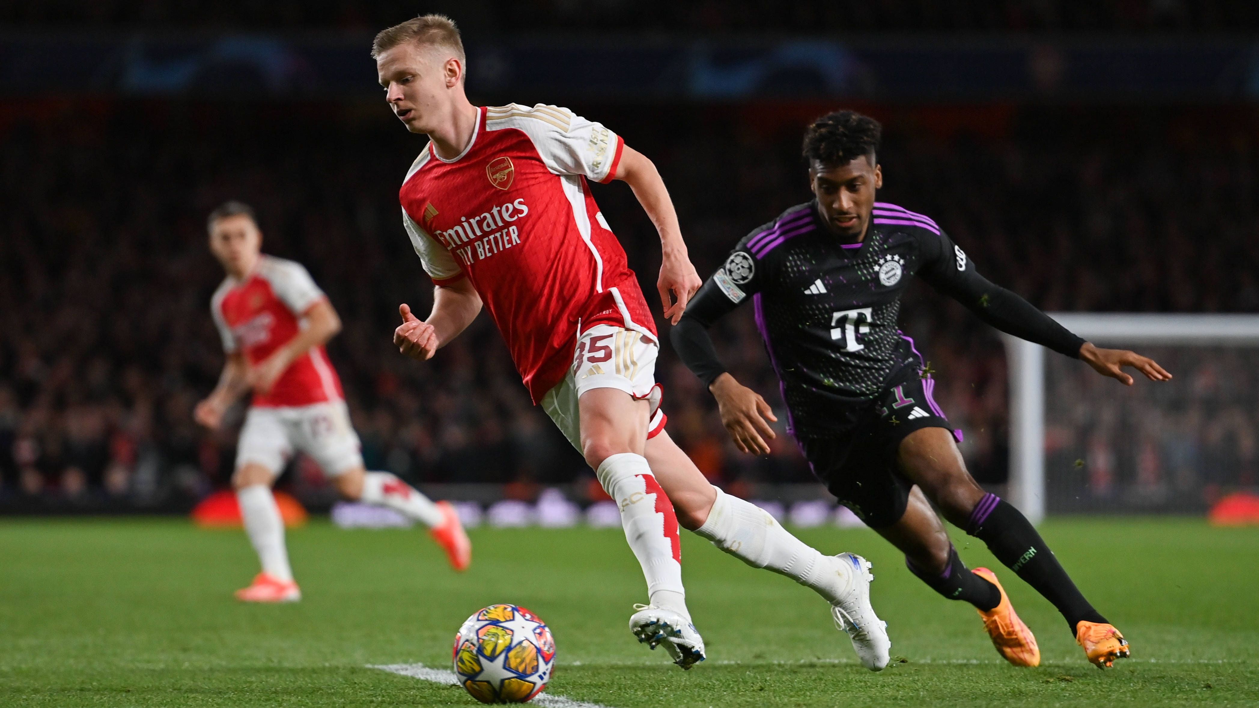 <strong>Oleksandr Zinchenko (FC Arsenal)</strong><br>Ersetzt zur zweiten Halbzeit Kiwior und bringt ein deutlich stärkeres spielerisches Element in die Offensive der Gastgeber. Seine Präsenz hilft der gesamten linken Seite der Gunners. Weiß auch defensiv zu überzeugen, wenn auch nicht fehlerfrei. <strong><em>ran</em>-Note: 3</strong>