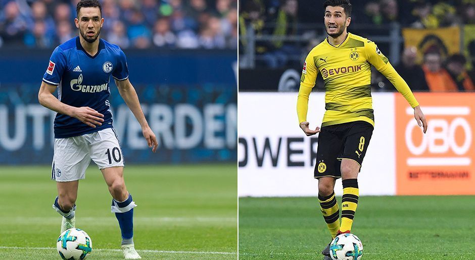 
                <strong>Defensives Mittelfeld: Nabil Bentaleb vs. Nuri Sahin</strong><br>
                Der langjährige Dortmunder Nuri Sahin bewies mit seiner Torvorlage im Spiel gegen den VfB Stuttgart, dass man ihn keineswegs abschreiben sollte. Mehr Einsatzzeit in der aktuellen Saison wünschen sich wohl beide (Bentaleb: 882 Spielminuten, Sahin: 1045 Spielminuten). Die deutlich höhere Anzahl an Torschüssen (22 zu 15), Torvorlagen (4 zu 1) und gespielten Pässen (940 zu 462) spricht gegen Bentaleb und für Schwarz-Gelb. Punkt für den BVB. 4:4. 
              