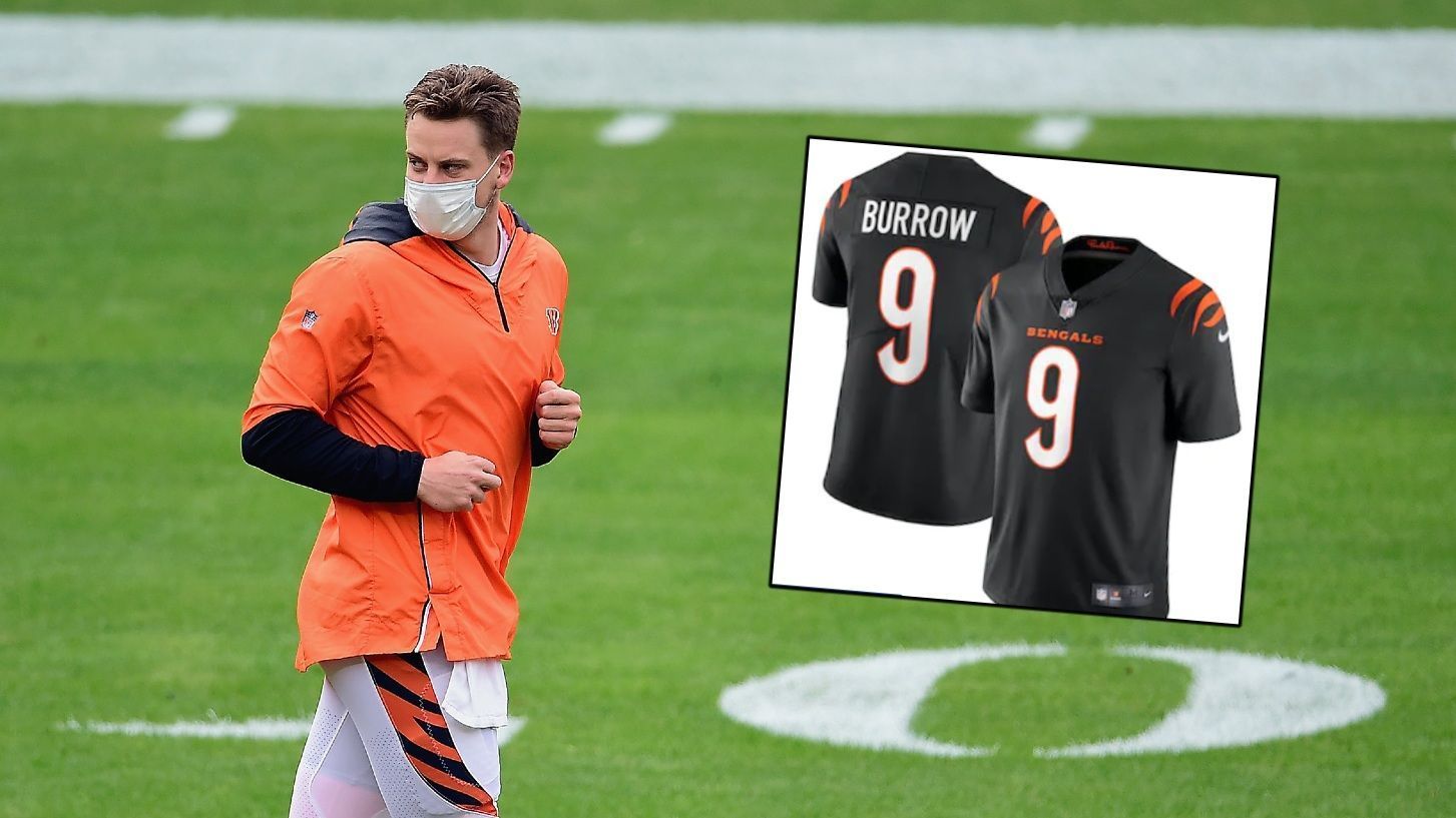 
                <strong>Platz 15: Joe Burrow (Alternate-Trikot)</strong><br>
                &#x2022; Team: Cincinnati Bengals - <br>&#x2022; Position: Quarterback - <br>&#x2022; seit 2020 in der NFL<br>
              