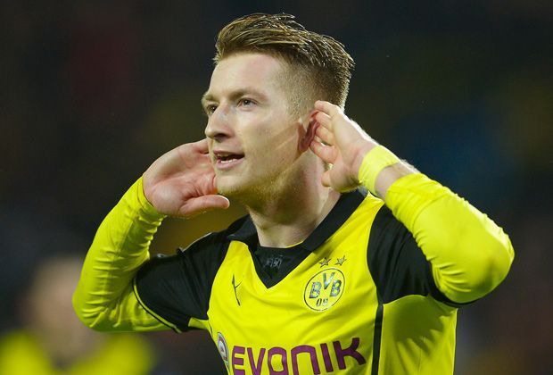 
                <strong>Platz 4: Marco Reus</strong><br>
                Auf Platz vier der besten deutschen Champions-League-Torjäger steht Marco Reus. Für Borussia Dortmund knippst der Nationalspieler in 28 Spielen 15 Mal.
              