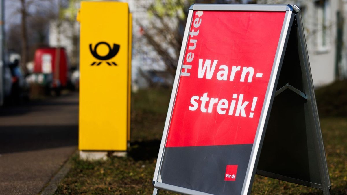 Verdi bestreikt Paketzentren der Post