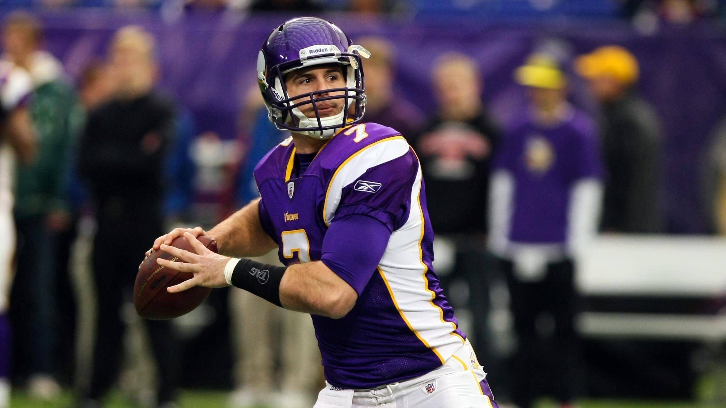 <strong>Platz 31: Christian Ponder</strong><br>Vier Jahre verbrachte Christian Ponder in der NFL - alle bei den Minnesota Vikings. In 36 Spielen warf er 38 Touchdowns und 36 Interceptions. Hinzu kommen 6.658 Passing-Yards bei einer Passgenauigkeit von knapp 60%. Letztmals lief er 2014 in der NFL auf. Etwas zu wenig für Draftstelle 12.