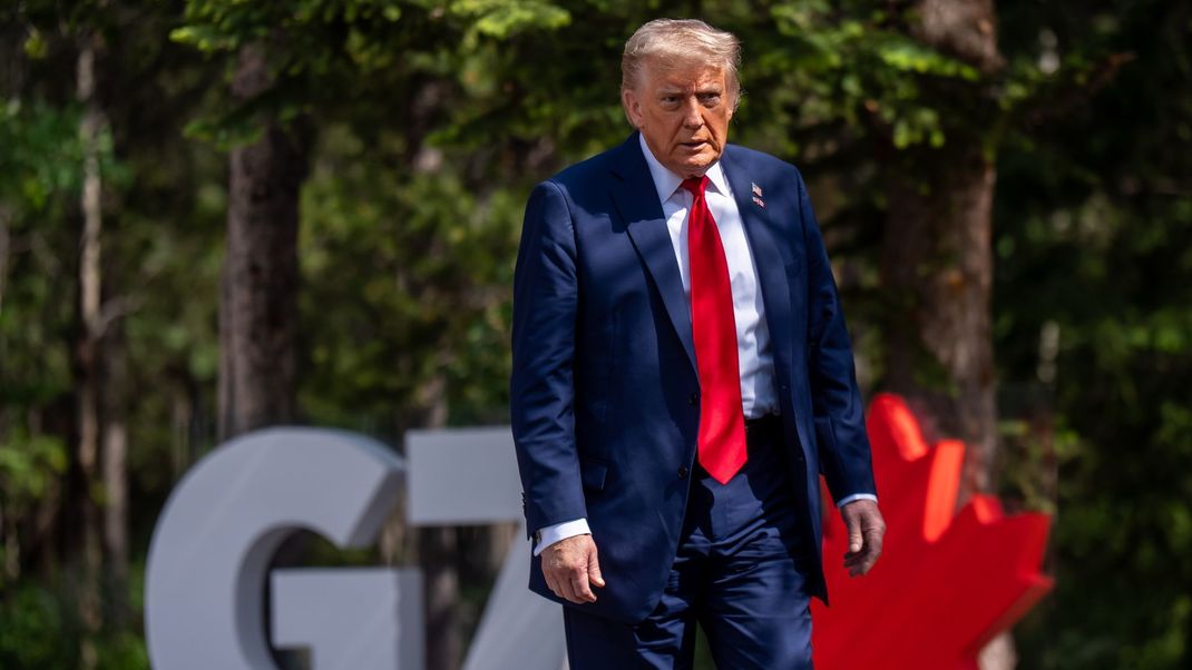 Trump reist frühzeitig aus Kanada ab.