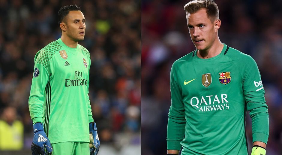 
                <strong>Tor: Navas vs. ter Stegen</strong><br>
                Wir beginnen mit den Torhütern. Und hier ist die Sache eigentlich schon eindeutig. Während Keylor Navas in insgesamt 18 Spielen 14 Gegentore kassierte, steht Marc-Andre ter Stegen bei nur 13 Gegentreffern in 23 Spielen. Er wird schon als neuer Welttorhüter gefeiert und ist immer mehr ein wichtiger Faktor für den FC Barcelona, weil er von Spiel zu Spiel starke Paraden abliefert. Punkt für Barcelona - 0:1.
              