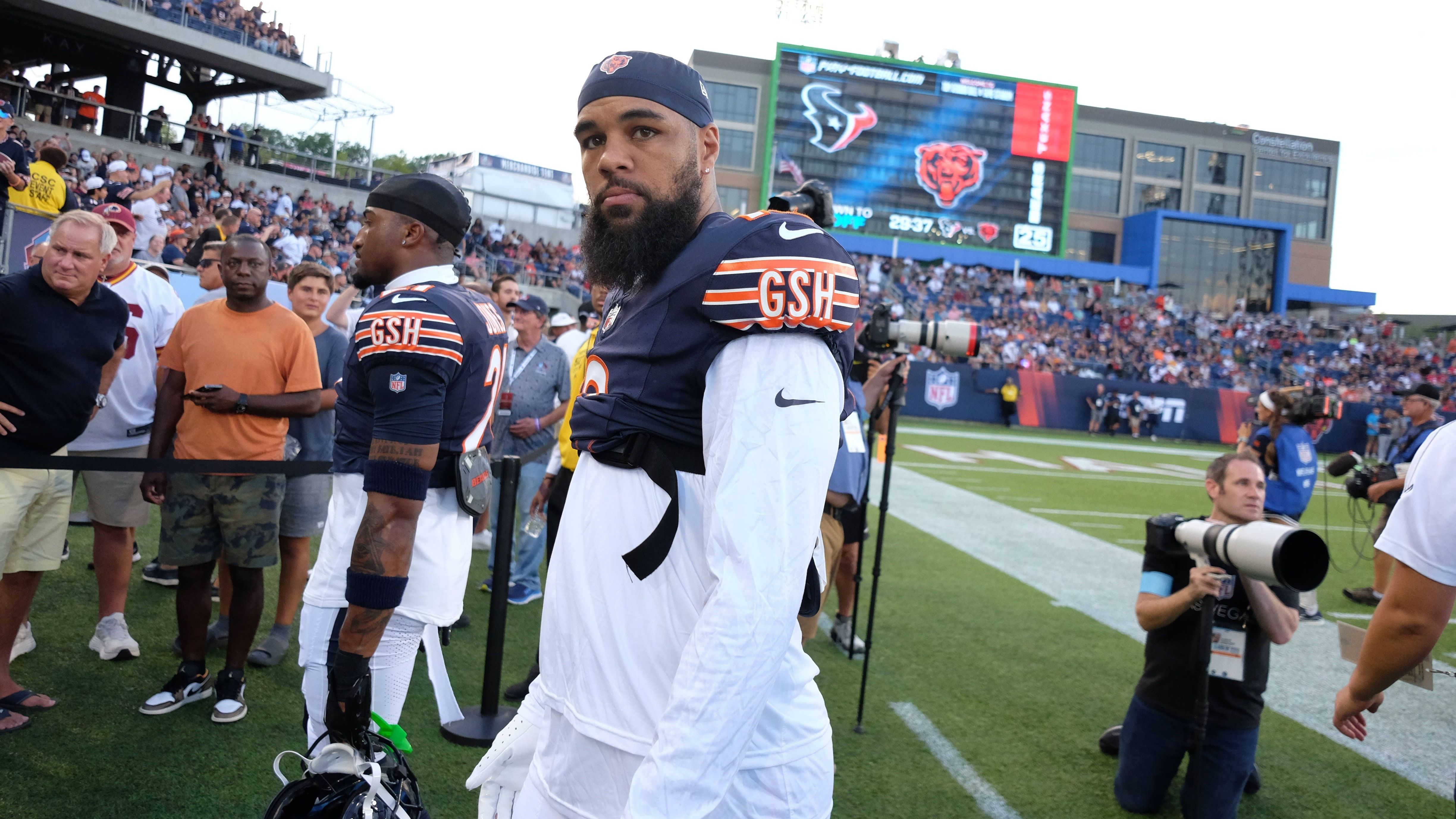 <strong>Wide Receiver: Keenan Allen&nbsp;</strong><br><strong>Letztes Team:</strong> Chicago Bears<br><strong>Alter:</strong>&nbsp;32<br><strong>Vorheriges Durchschnittsgehalt:</strong>&nbsp;20 Millionen US-Dollar<br><strong>Gerüchte zu:</strong> Las Vegas Raiders, Los Angeles Chargers