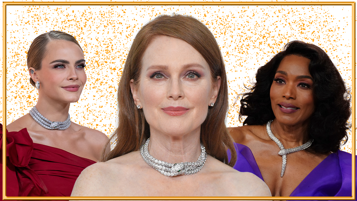 Cara Delevingne, Julianne Moore und Angela Bassett mit Bulgari Serpenti