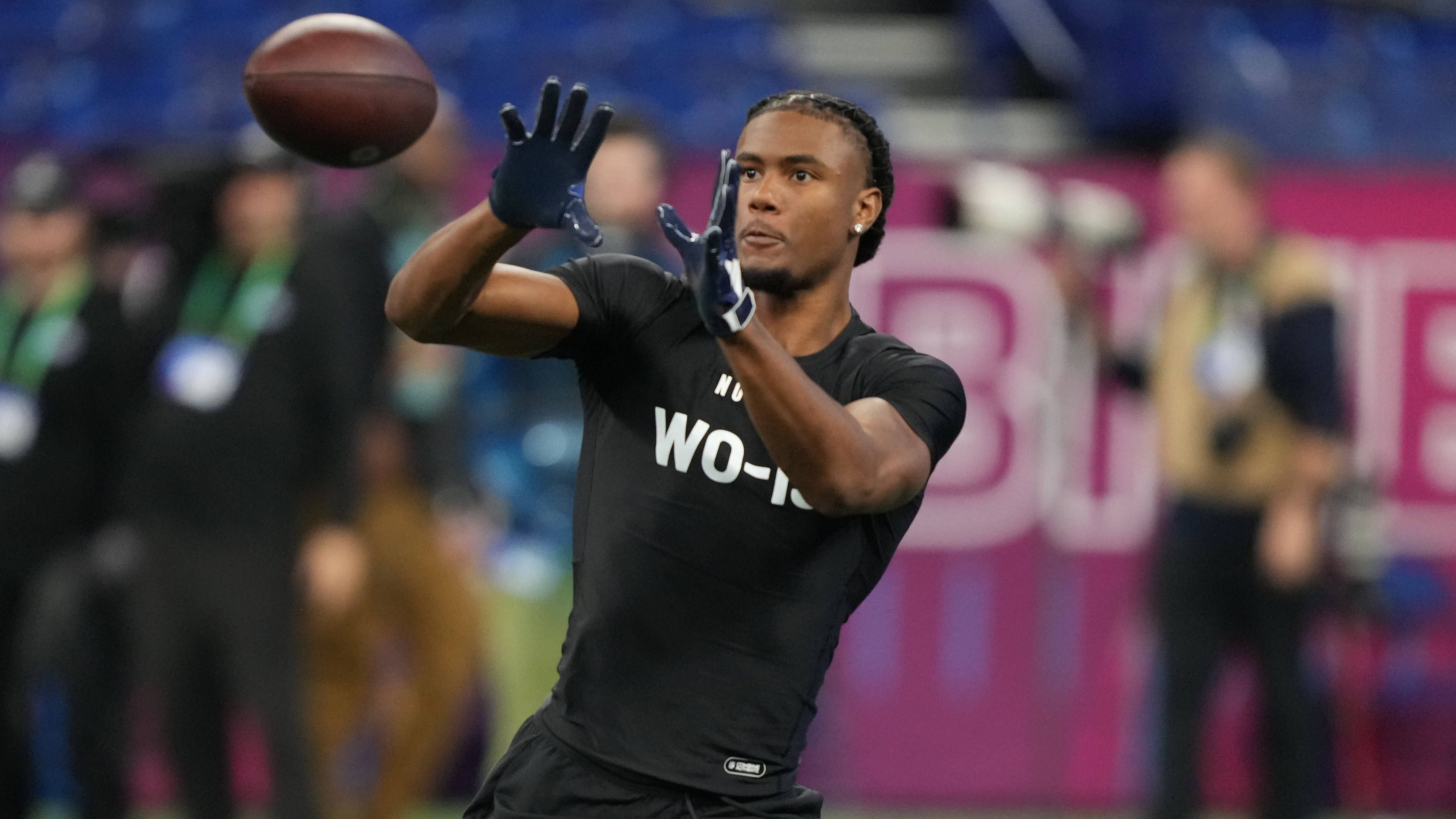 <strong>Pick 28: Buffalo Bills: Adonai Mitchell, WR, Texas</strong><br>Ein extrem schneller Receiver für das Passspiel der Bills.