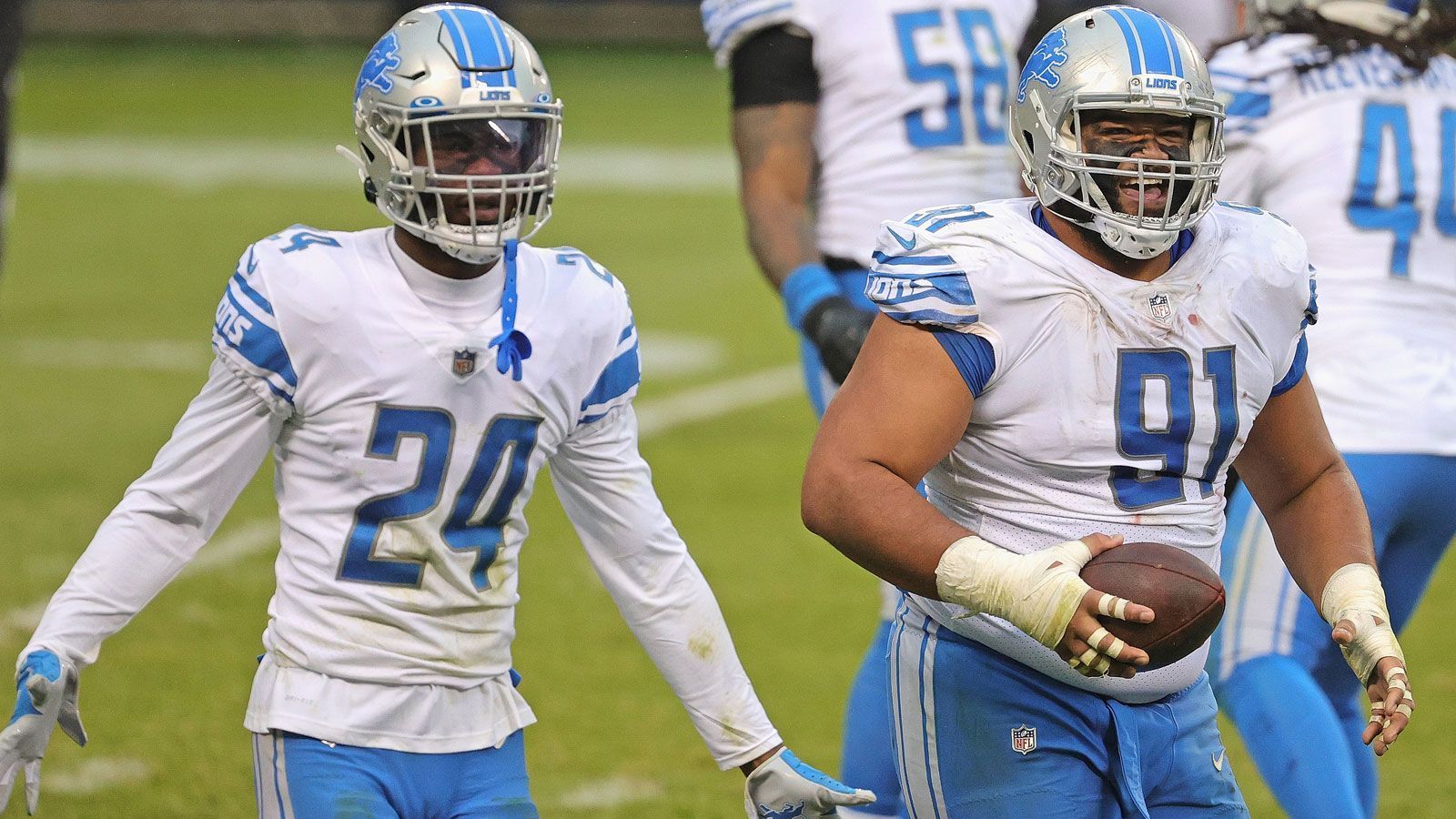 
                <strong>Detroit Lions (5-7/NFC North)</strong><br>
                Week 14: vs. Green Bay Packers -Week 15: at Tennessee Titans -Week 16: vs. Tampa Bay Buccaneers -Week 17: vs. Minnesota Vikings
              