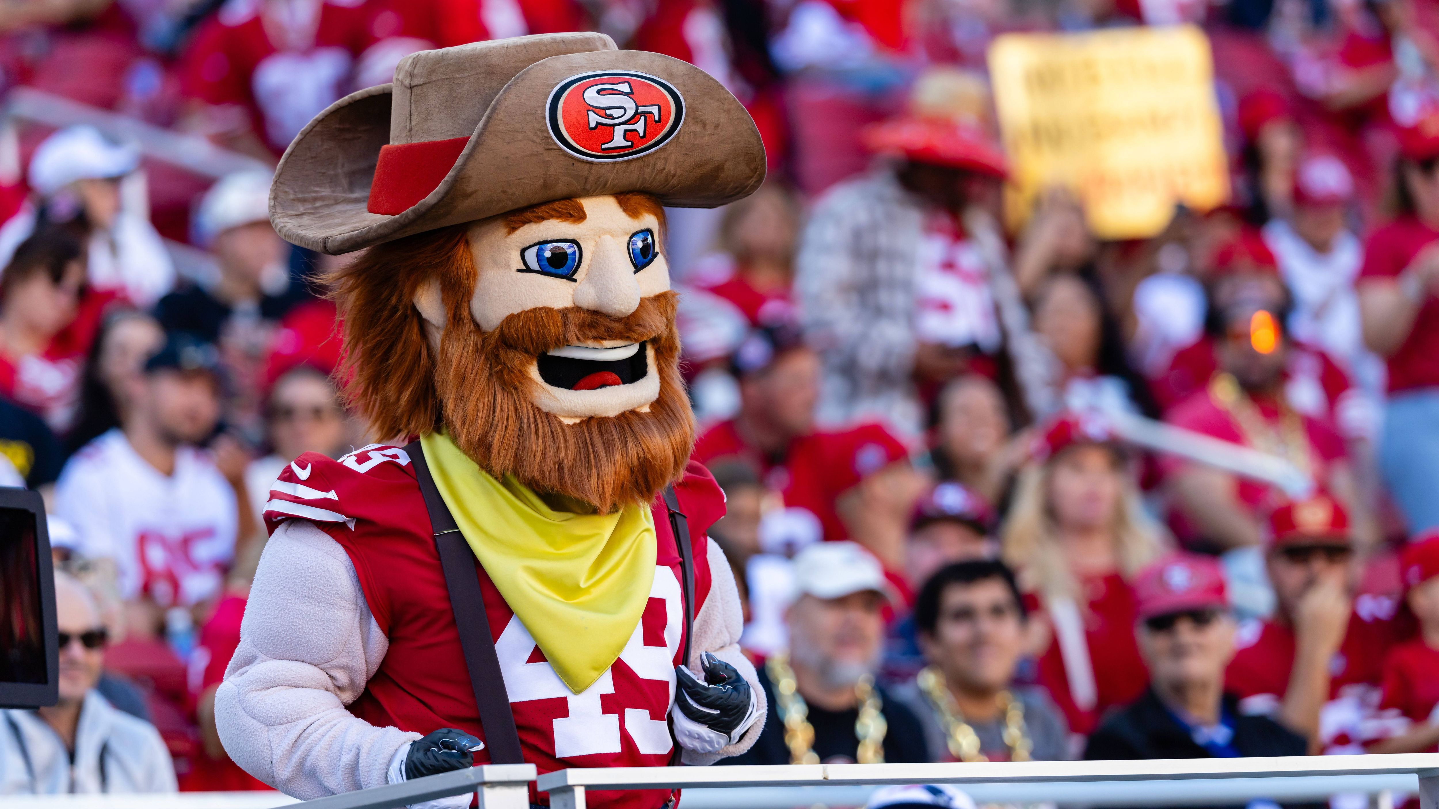 <strong>San Francisco 49ers</strong><br>Offizielles Maskottchen: Sourdough Sam<br>ChatGPT: Goldrush Gus<br>Erklärung: Anlehnung an den Goldrausch