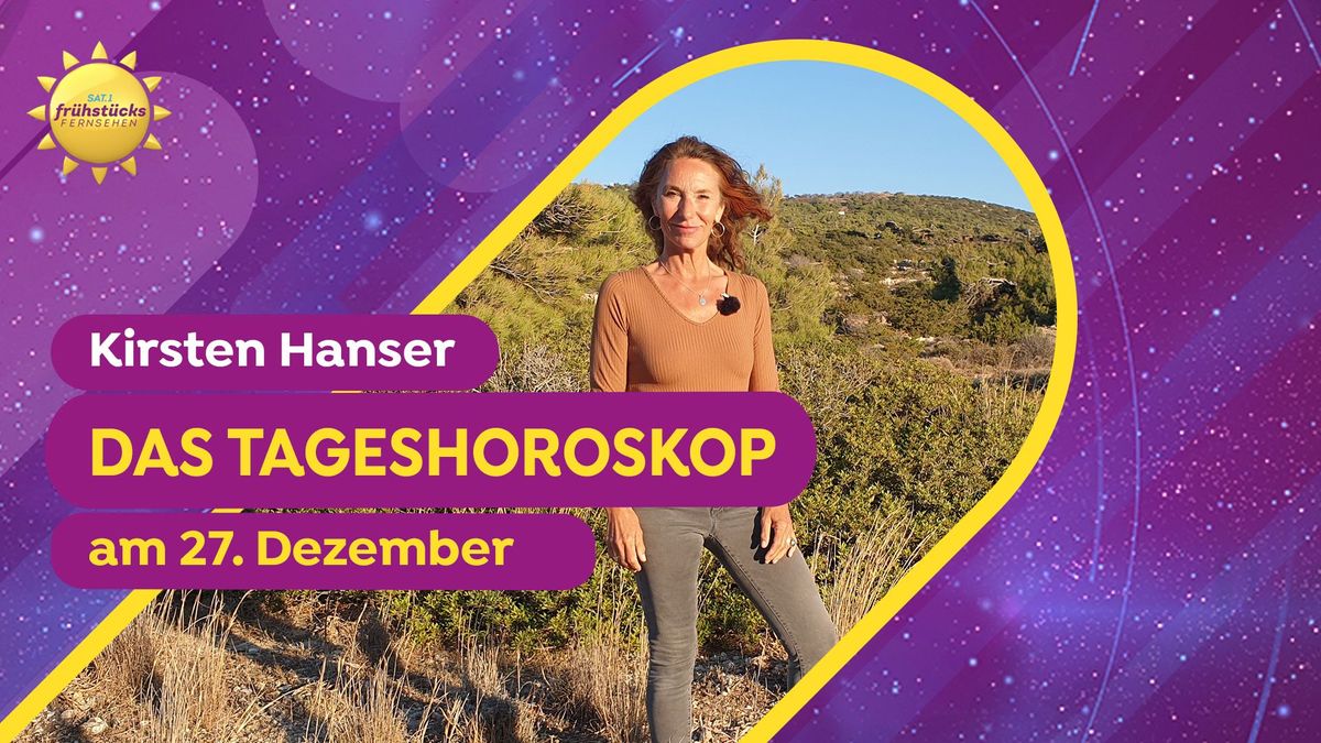 Tageshoroskop vom 27.12.22