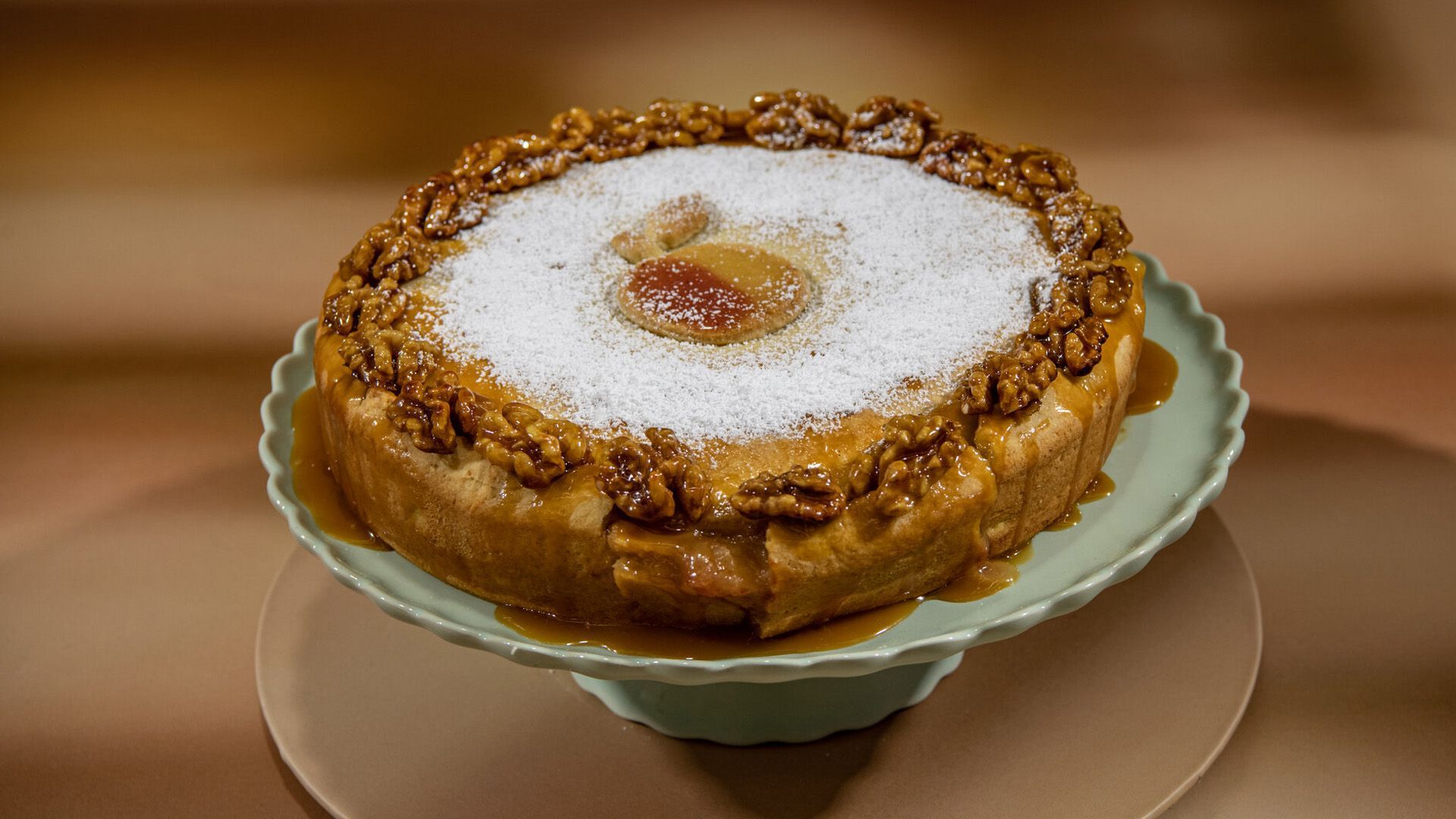 Apfelkuchen mit Karamell - Rezept aus &amp;quot;Das große Backen&amp;quot;