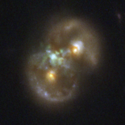 Neue Aufnahmen des James-Webb-Weltraumteleskops zeigen die sogenannte "Infinity Galaxie".