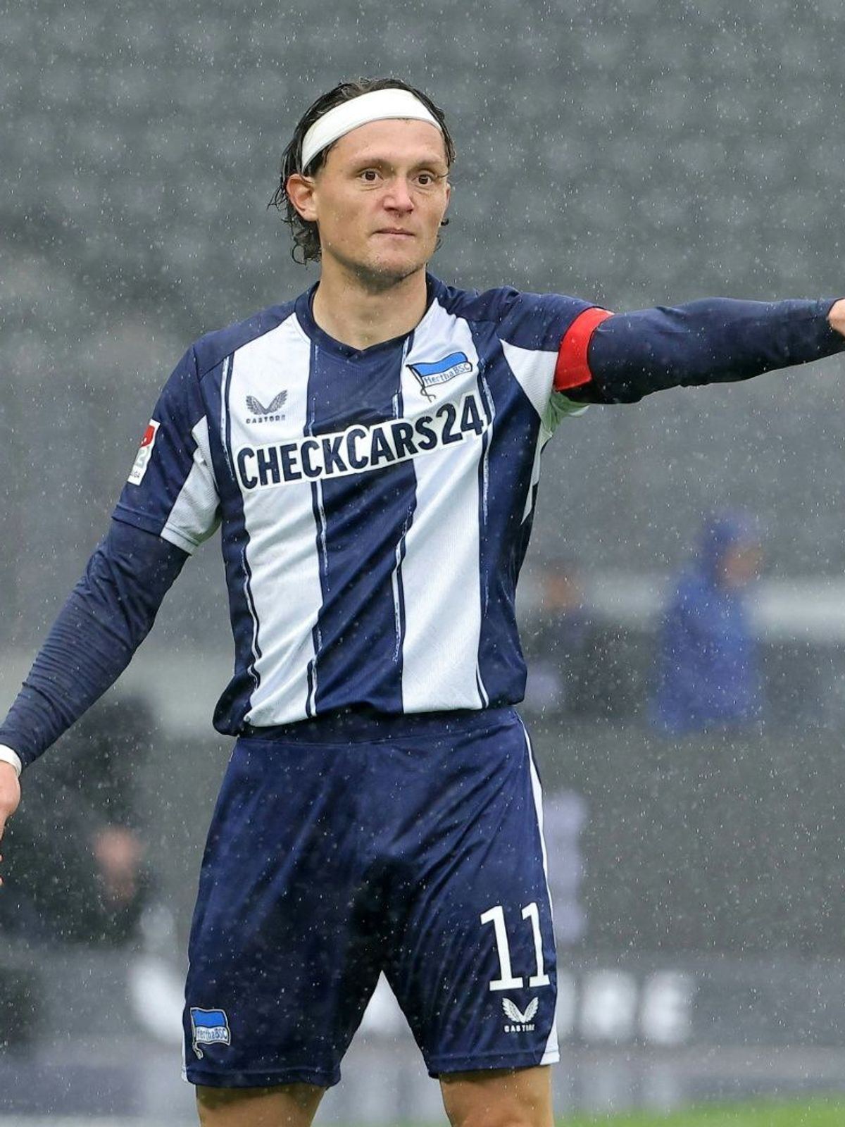 Reese beim Spiel gegen Preußen Münster