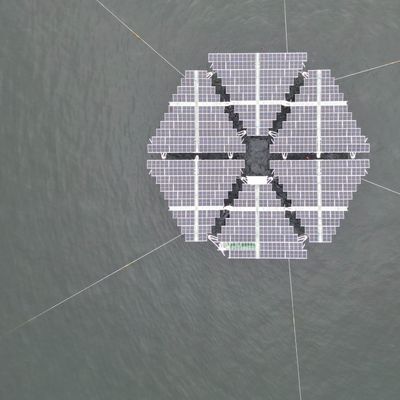 Solar Duck, Pilotprojekt Merganser vor der niederländischen Küste.