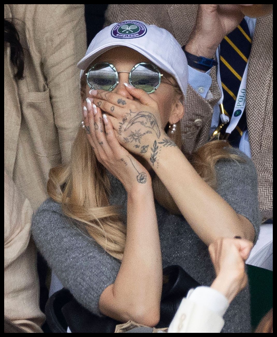 Ariana Grande beim Wimbledon-Turnier 2023 in London