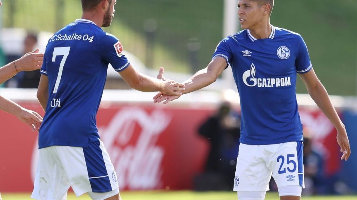 Der FC Schalke organisierte ein internes Testspiel