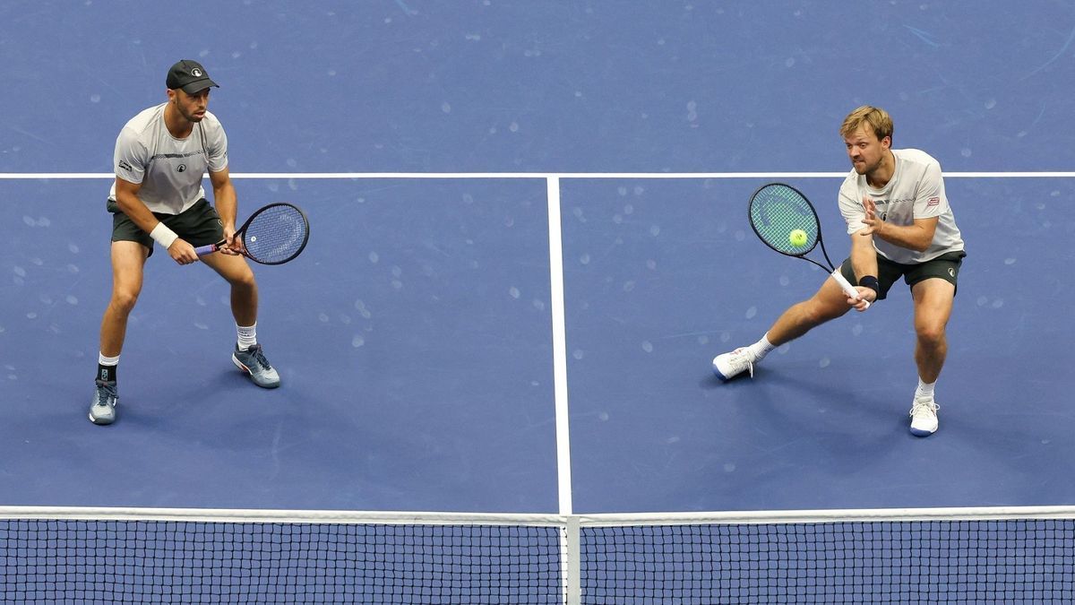 Kevin Krawietz und Tim Pütz im Finale der US Open