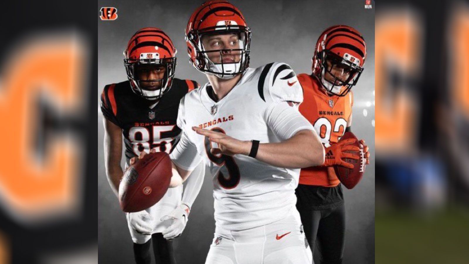 <strong>Cincinnati Bengals</strong><br>
                Team-Farben: Orange, Schwarz und Weiß&nbsp;
