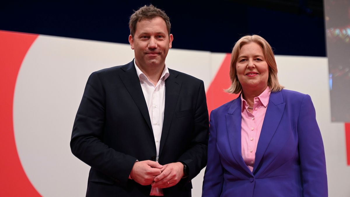Das neue Führungsduo der SPD: Lars Klingbeil und Bärbel Bas.