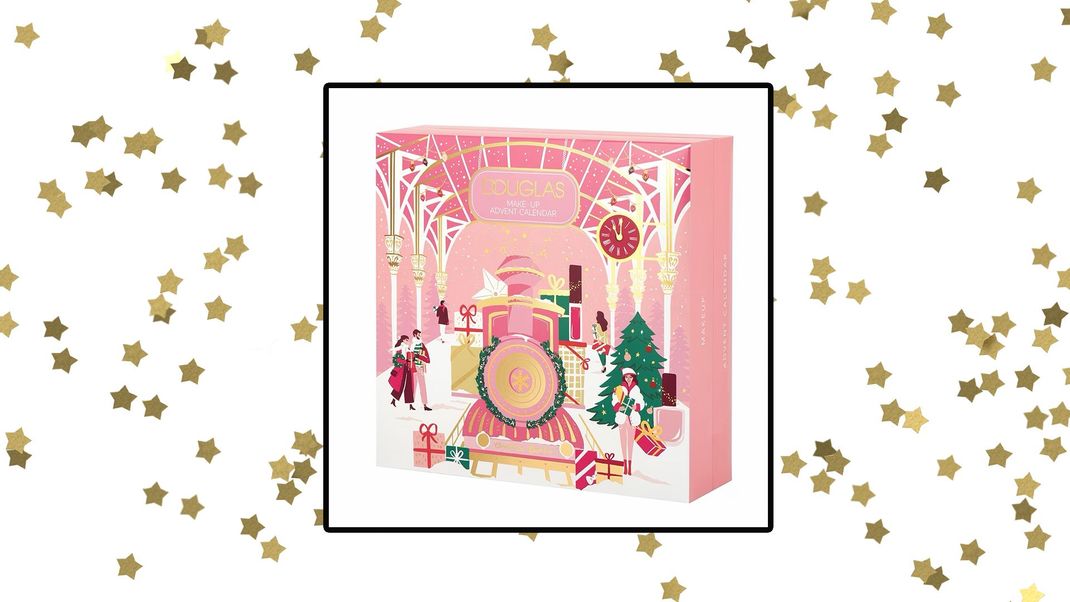 24 süße Überraschungen aus dem Beauty-Bereich gibt's im Douglas Adventskalender.