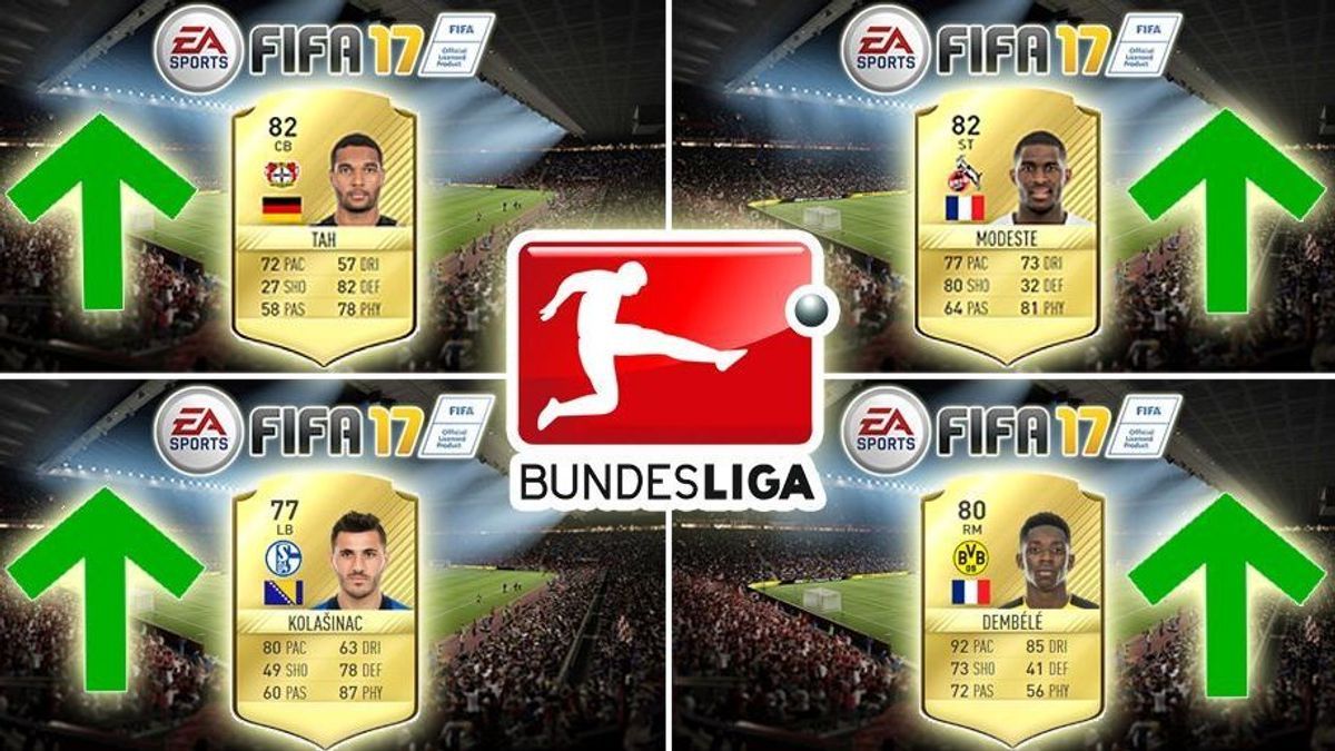 Winter-Upgrade für die Bundesliga in FIFA 17
