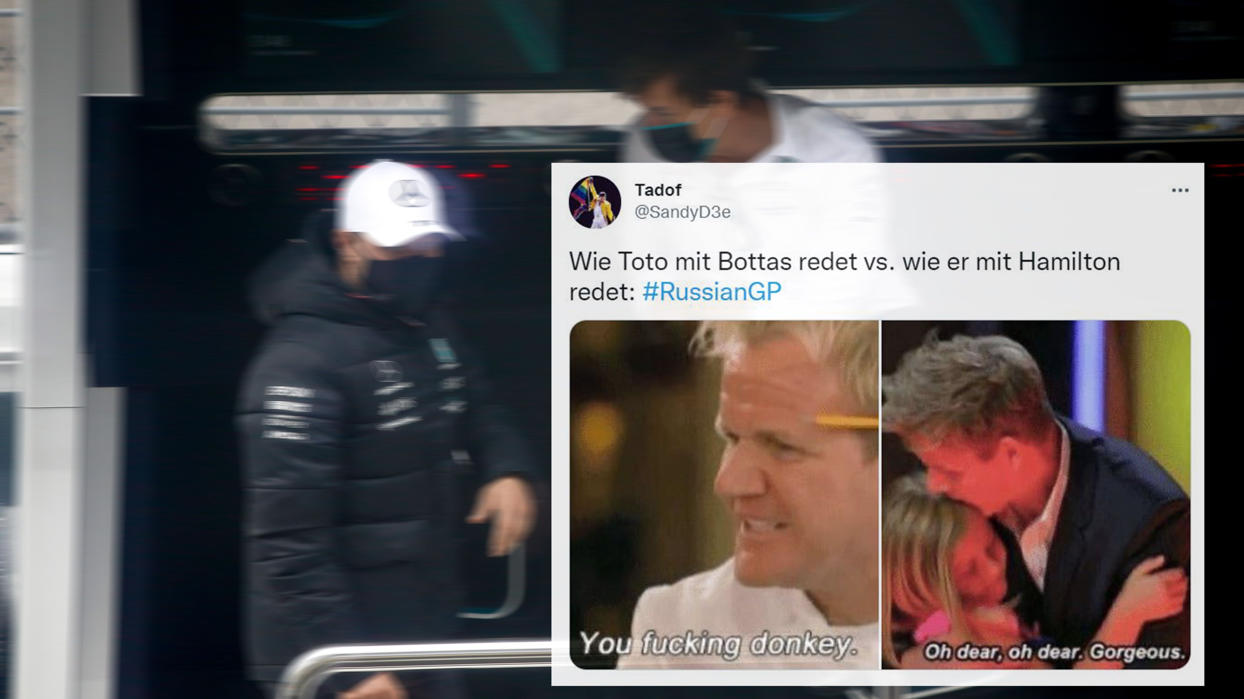 
                <strong>Bottas bekommt Ansage vom Chef</strong><br>
                Generell hat Bottas keinen guten Tag. Lange hängt er hinter Sebastian Vettel auf Platz 14 fest. Dass der Mercedes jedoch deutlich mehr Potenzial hat, zeigt Lewis Hamilton an der Spitze. Zwischenzeitlich schaltet sich sogar Teamchef Toto Wolff ein und fordert Bottas dazu auf mehr Gas zu geben. Am Ende wird der Finne infolge des Wetterchaos' doch noch Fünfter. 
              