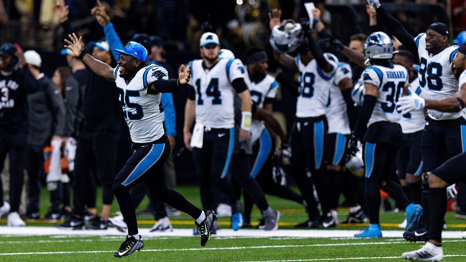 
                <strong>Platz 27: Carolina Panthers</strong><br>
                Gegnerbilanz im Jahr 2022: 130-157-2prozentualer Anteil der Siege der Gegner: 
              