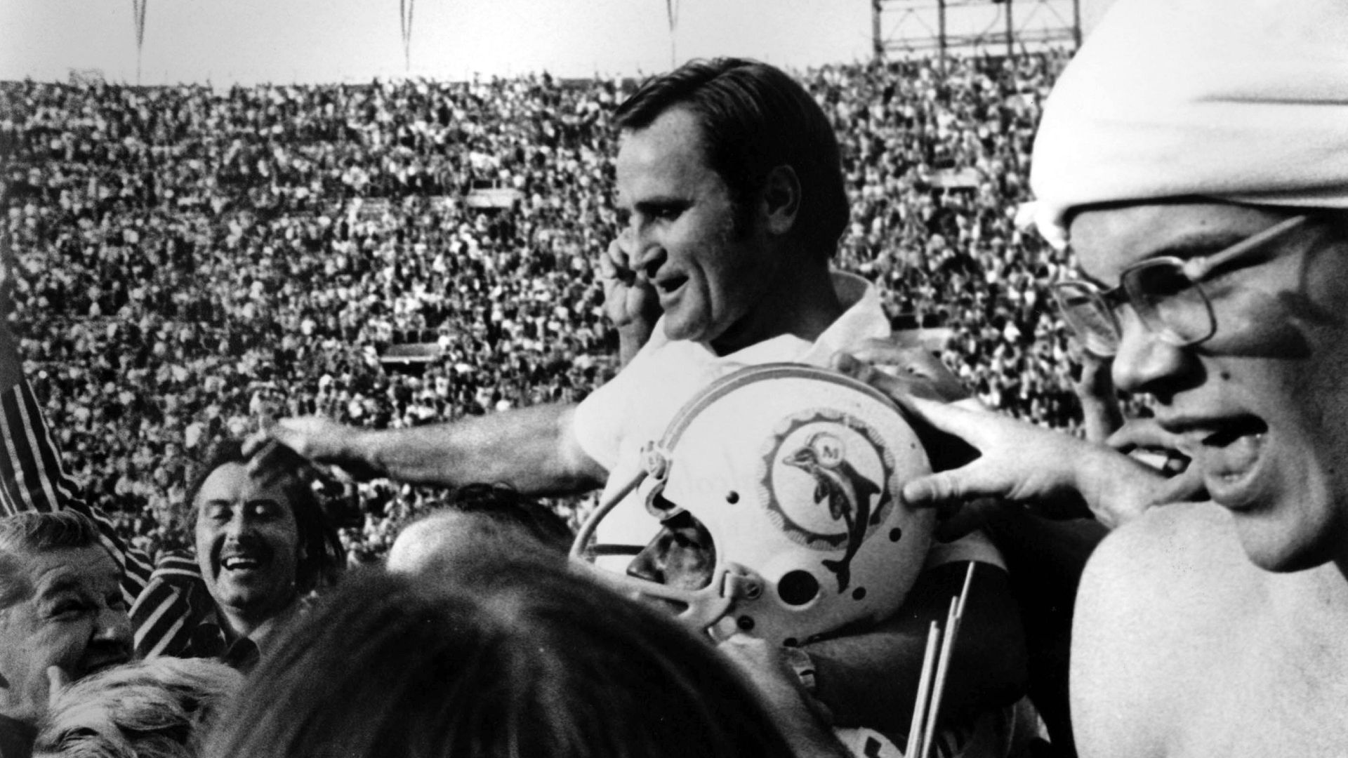 <strong>1973 - Miami Dolphins</strong><br>Endstand: 14:7 gegen die Washington Redskins<br>Coach: Don Shula<br>MVP: Jake Scott